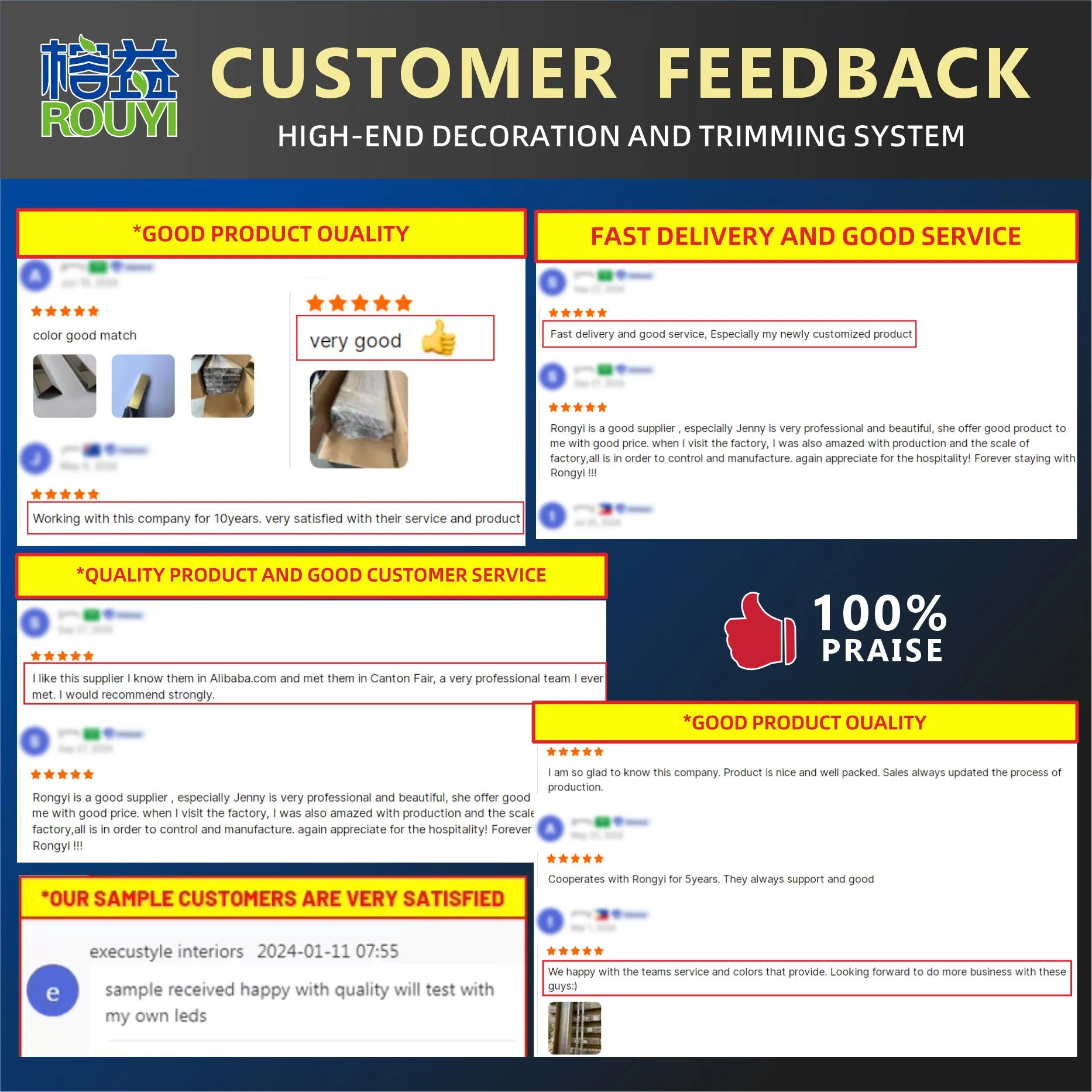 Central Asia Projects Durable Aluminium Tile Trim Profile Ceramic Wall Tile Trim