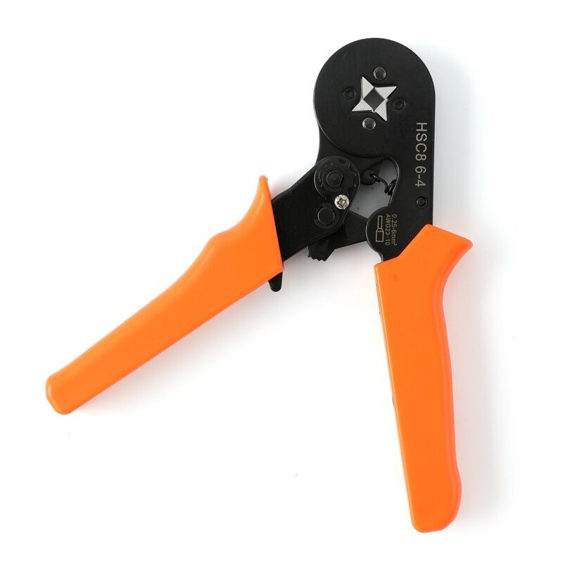 Manual Self-Adjusting Crimping Tool for Tube Ferrule Terminals