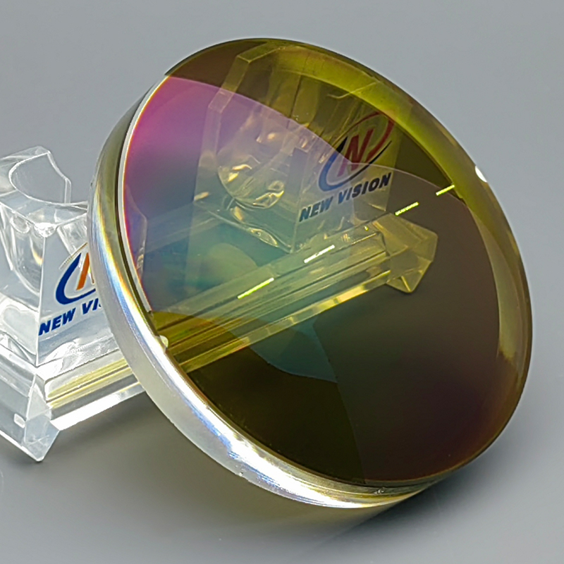 Cr39 1.49 Polarization Brown Semi Finished Sv Anti-Reflection Base600 Optical Eyeglasses Lens