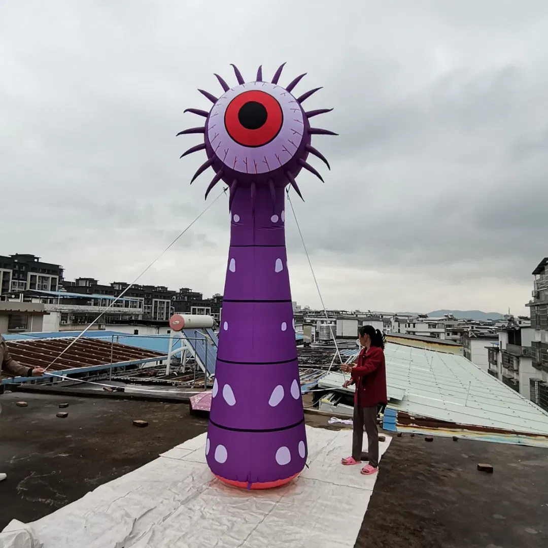 Super Weird Cool Purple Inflatable Eye Monster, Perfect for Party & Parade Shows