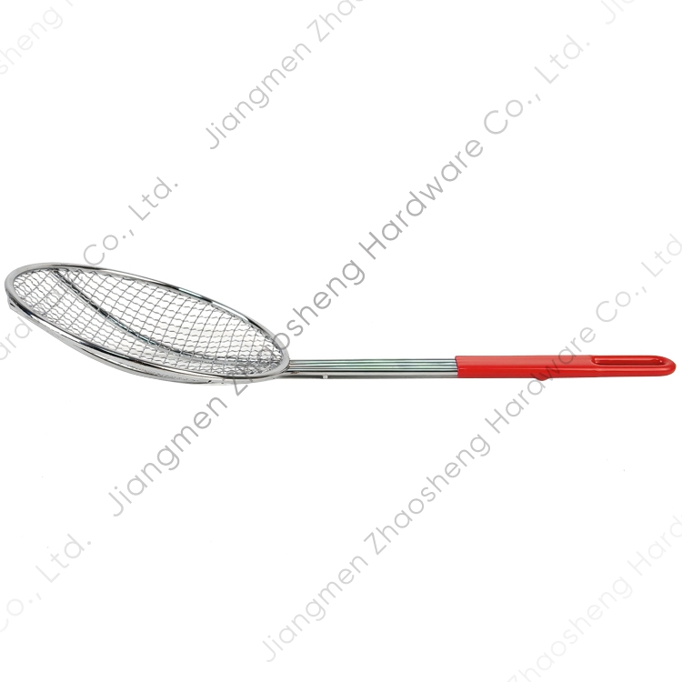 Wire Mesh French Fries Skimmer Round Frying Strainer for Kitchen Cooking