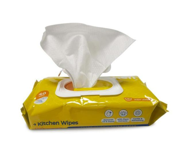 35-80GSM Cooling OEM Soft Pack, Plastic Tube and So on Flushable Wipes Clean Towel