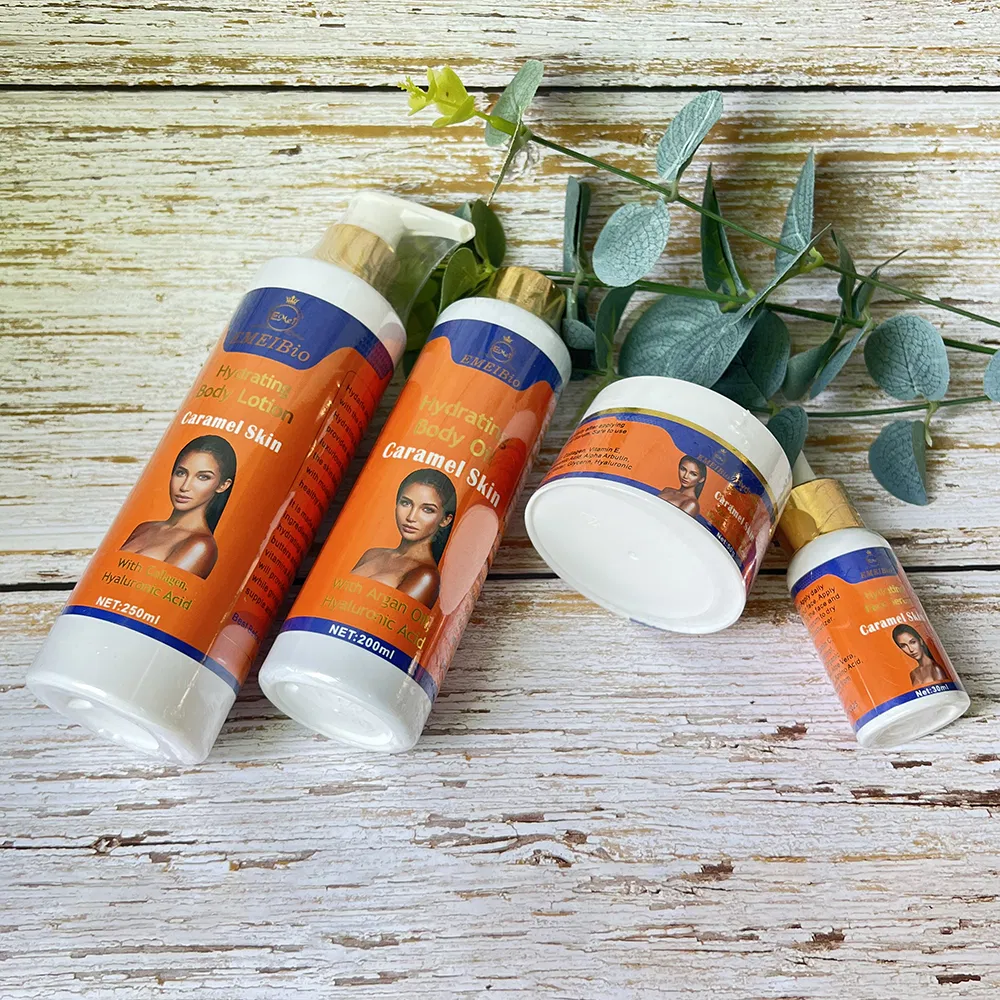 High Quality Best Price Hydrating Vitamin a Vitamin C Whole Body Skin Repair Caramel Complexion for The Skin Caramel Skincare Set