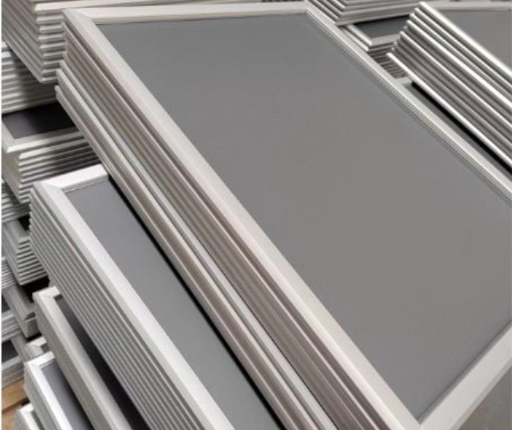 A4 Black/Silver 25mm Standard Mitred Corner Aluminum Snap Poster Frame