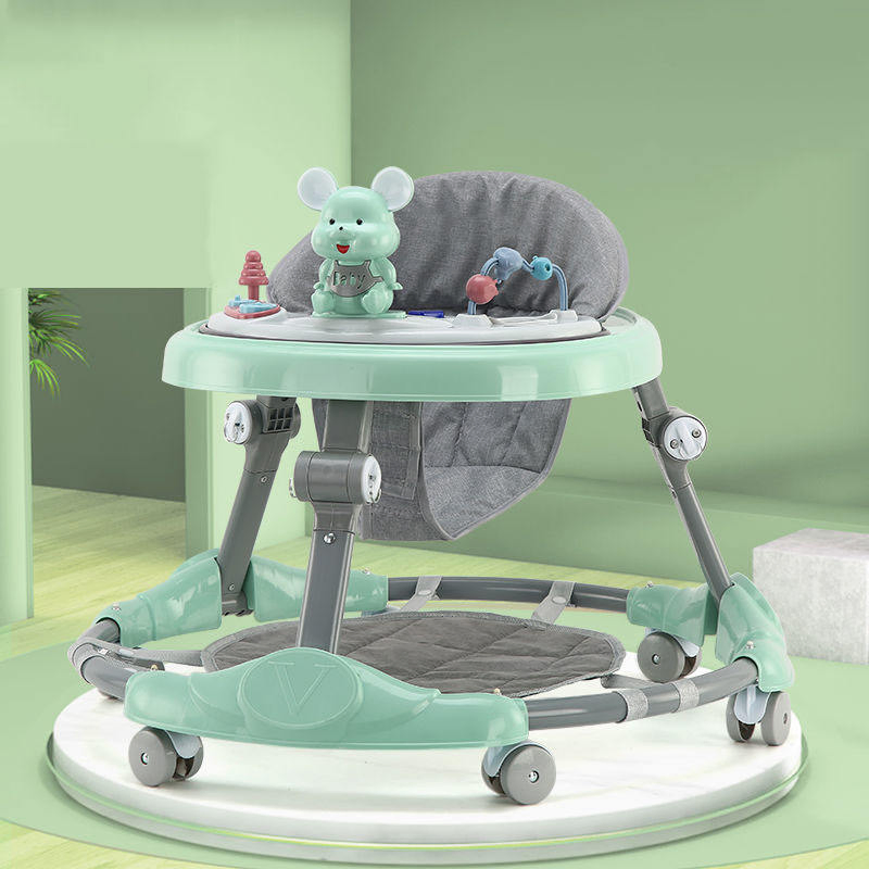 Anti-Rollover Baby Pusher Three-in-One Baby and Children Walking Multi-Function