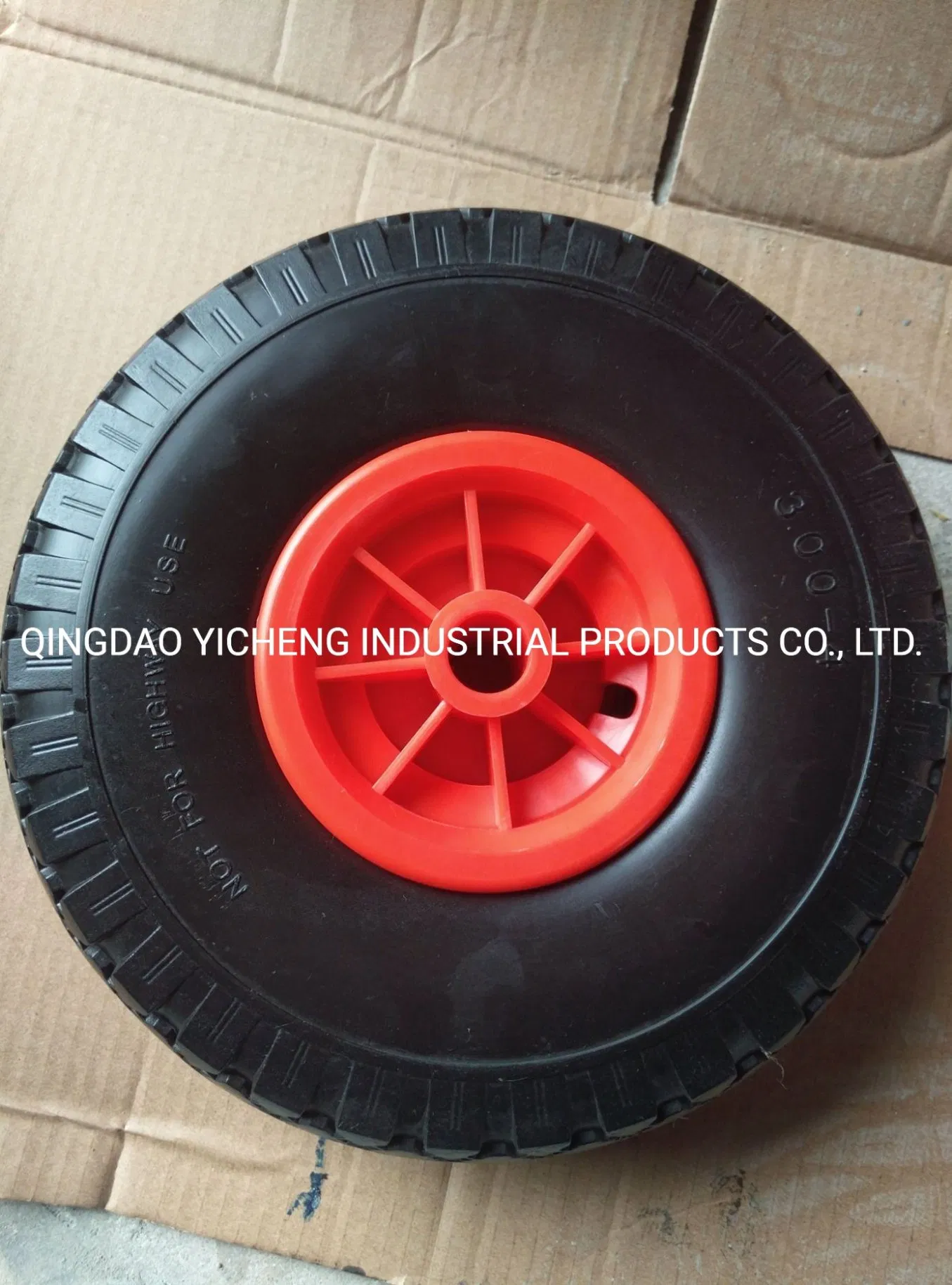 High Quality PU Foam Wheel and Wheelbarrow Wheel From Qingdao Factory