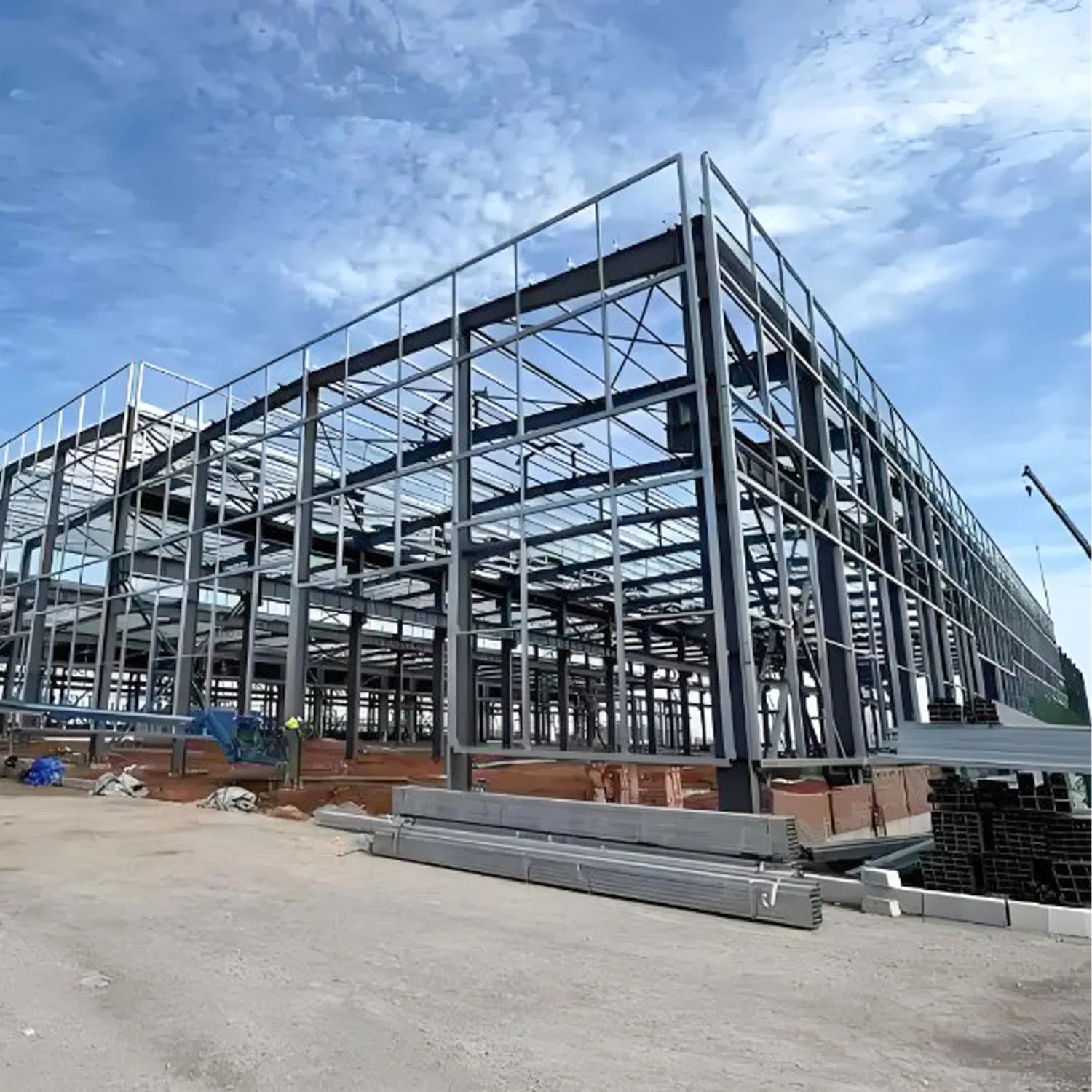 High Quality Steel Structure Steel Column, Steel Beam Production and Processing