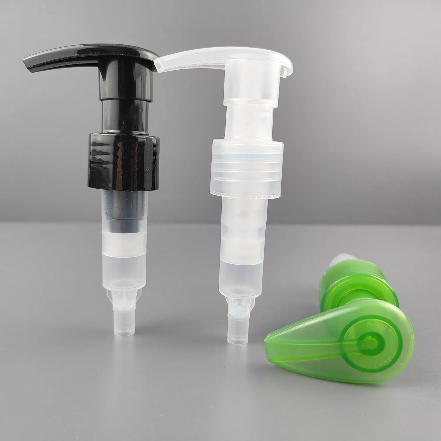 New Design All Plastic Transparent Left Right Lotion Pump for Shampoo