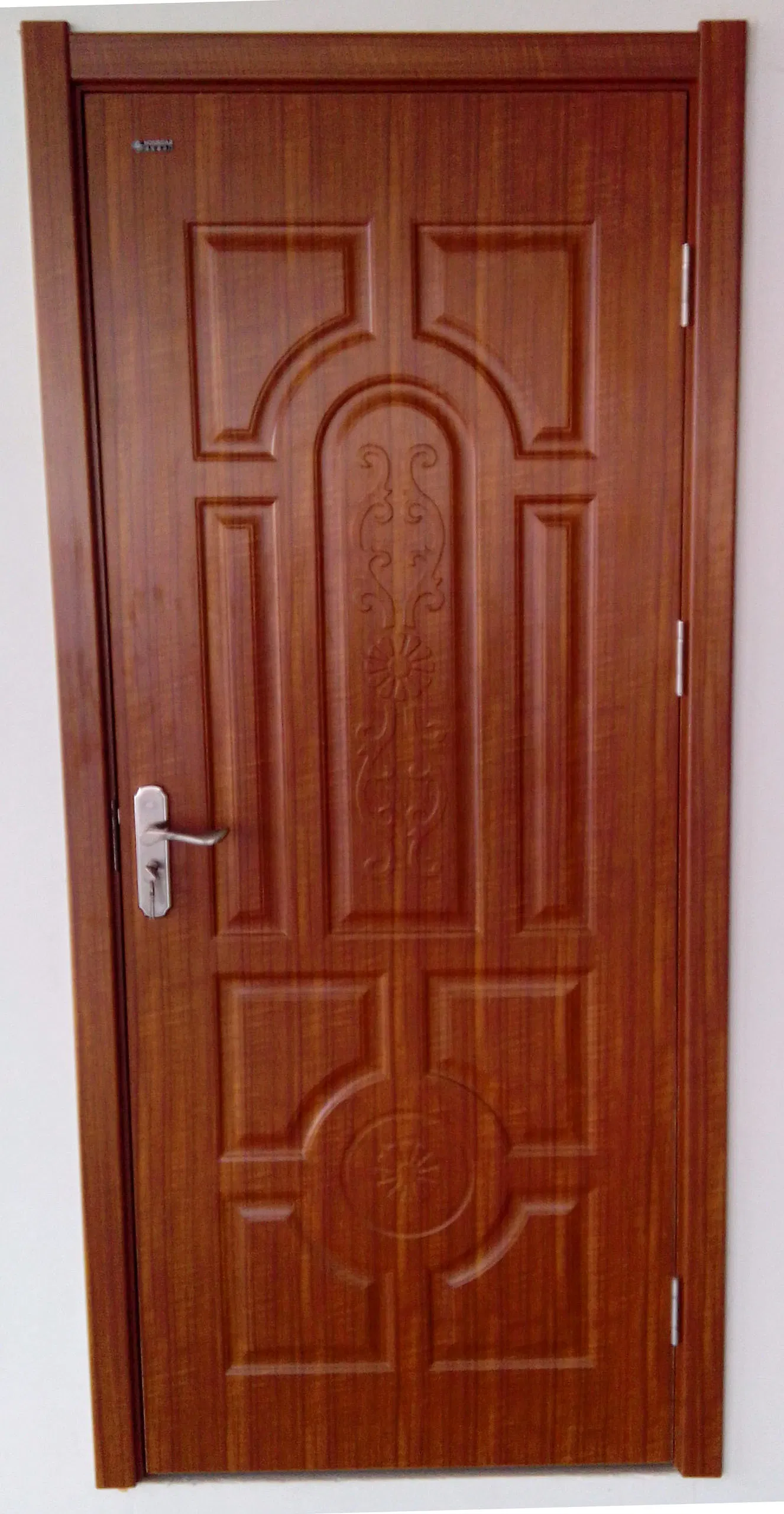 Natural Veneer MDF HDF Wooden Melamine Door Skin for Interior Door