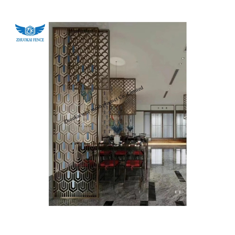 Modern Design Decorative Metal Privacy Aluminum Screen Panels for Hotel Application