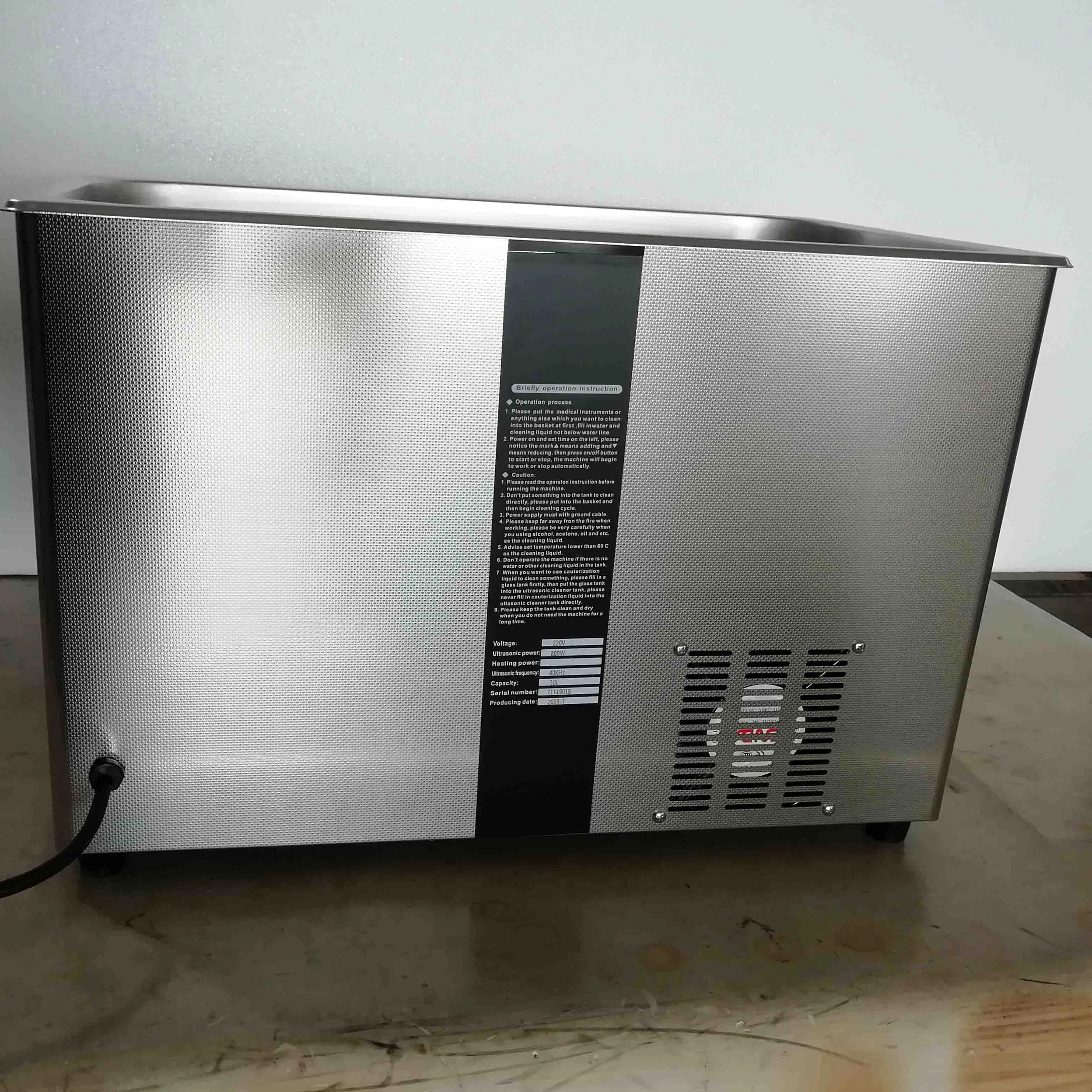 Dw25-12D Laboratory Mechanical Digital Ultrasonic Cleaner Ultrasonic Cleaning Machine Ultrasonic Transducer Ultrasonic Transducer