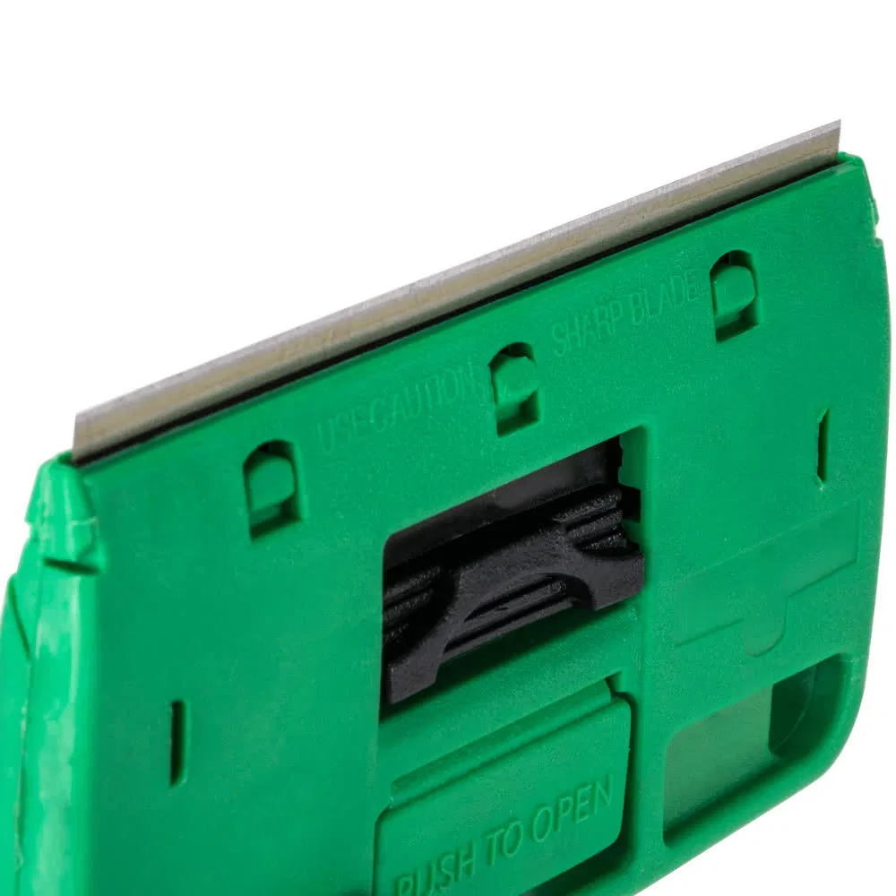 Plastic Razor Scraper Cleaning Window Scraper with Metal Blades