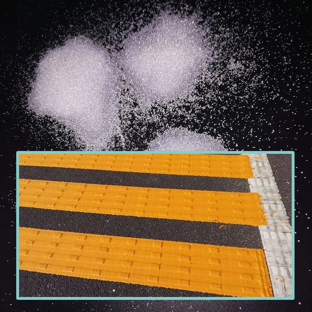 Стеклянные шарики для дорожной разметки