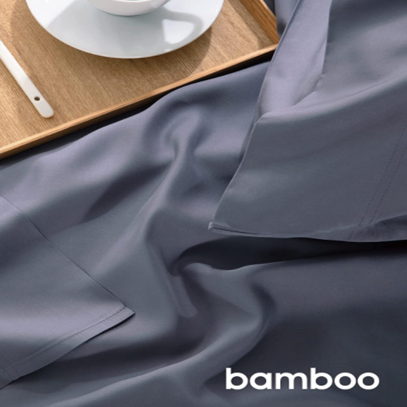 Bamboo Cooling Sheets - 100% Viscose From Bamboo Sheets Set, 16" Deep Pocket