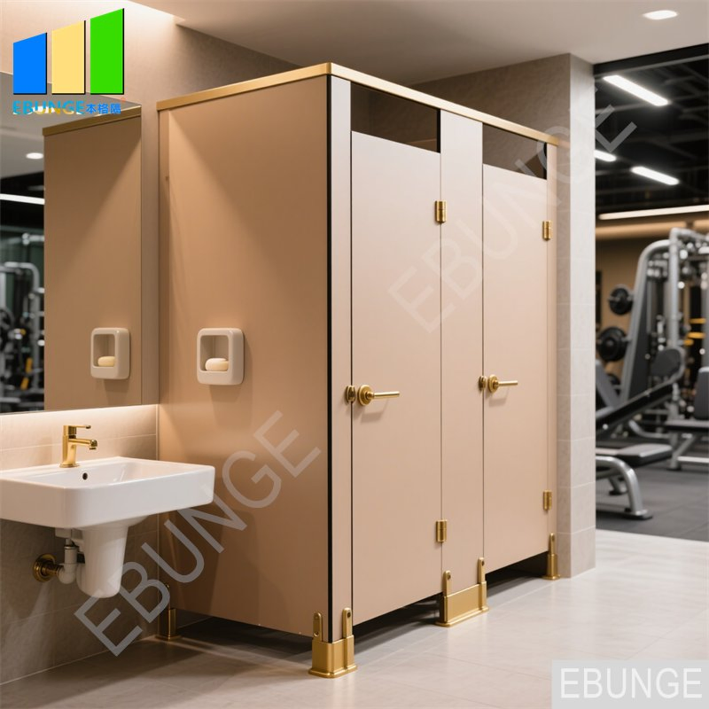 Popular Waterproof HPL Toilet Cubicle Stall Partition