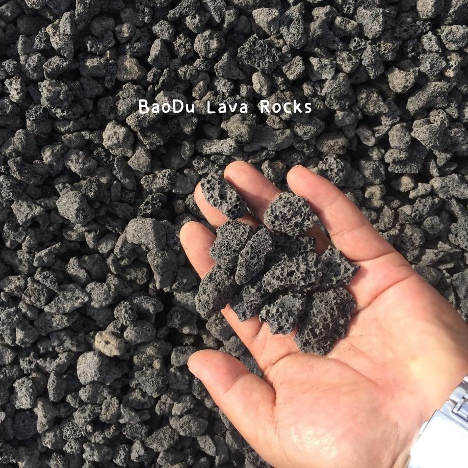 Aquarium Decorative Material Black Lava Rock