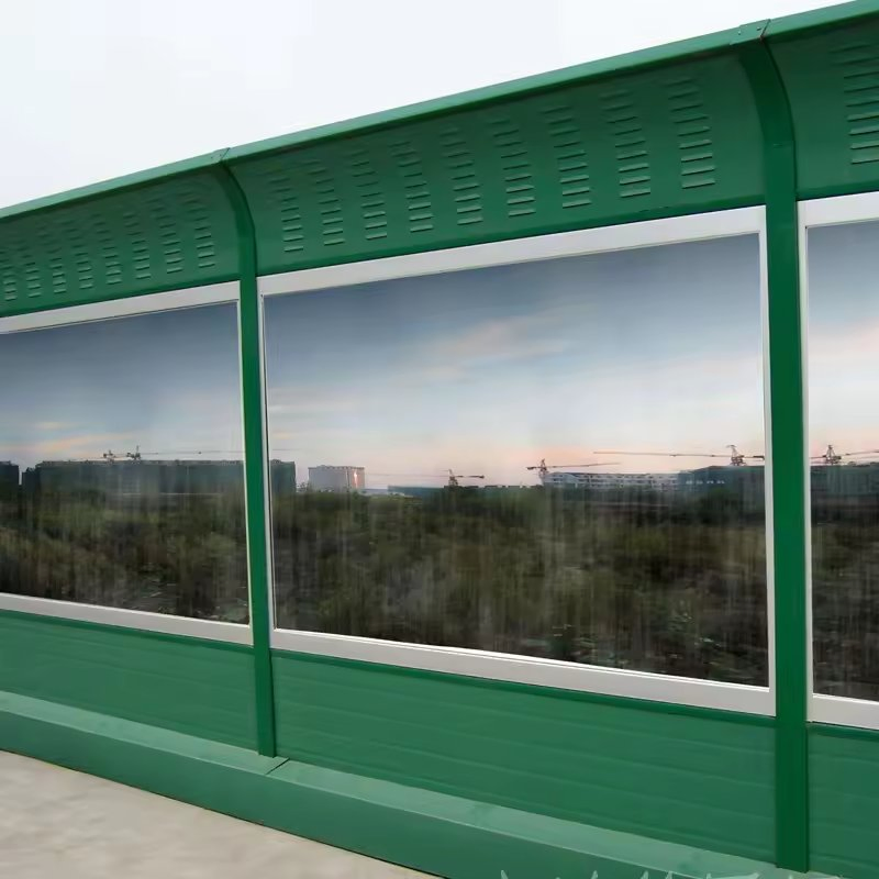 Soundproofing Noise Control Galvanized Clear Sound Barriers for Highway