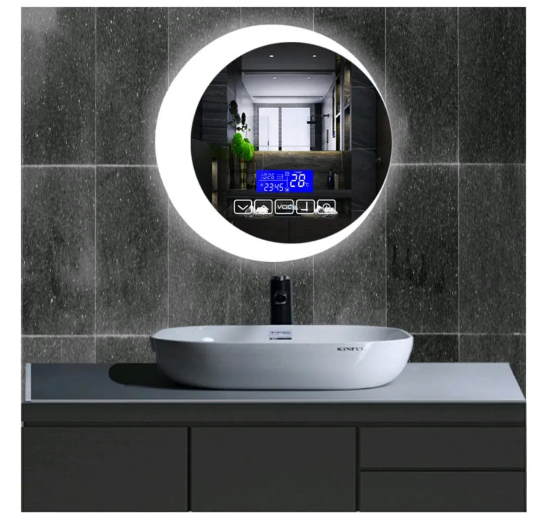 New Design Customized with Bluetooth Music Audio Player Furniture Mirror/ Bathroom Mirror/Explosion-Proof Safety Mirror/ LED Smart Mirror