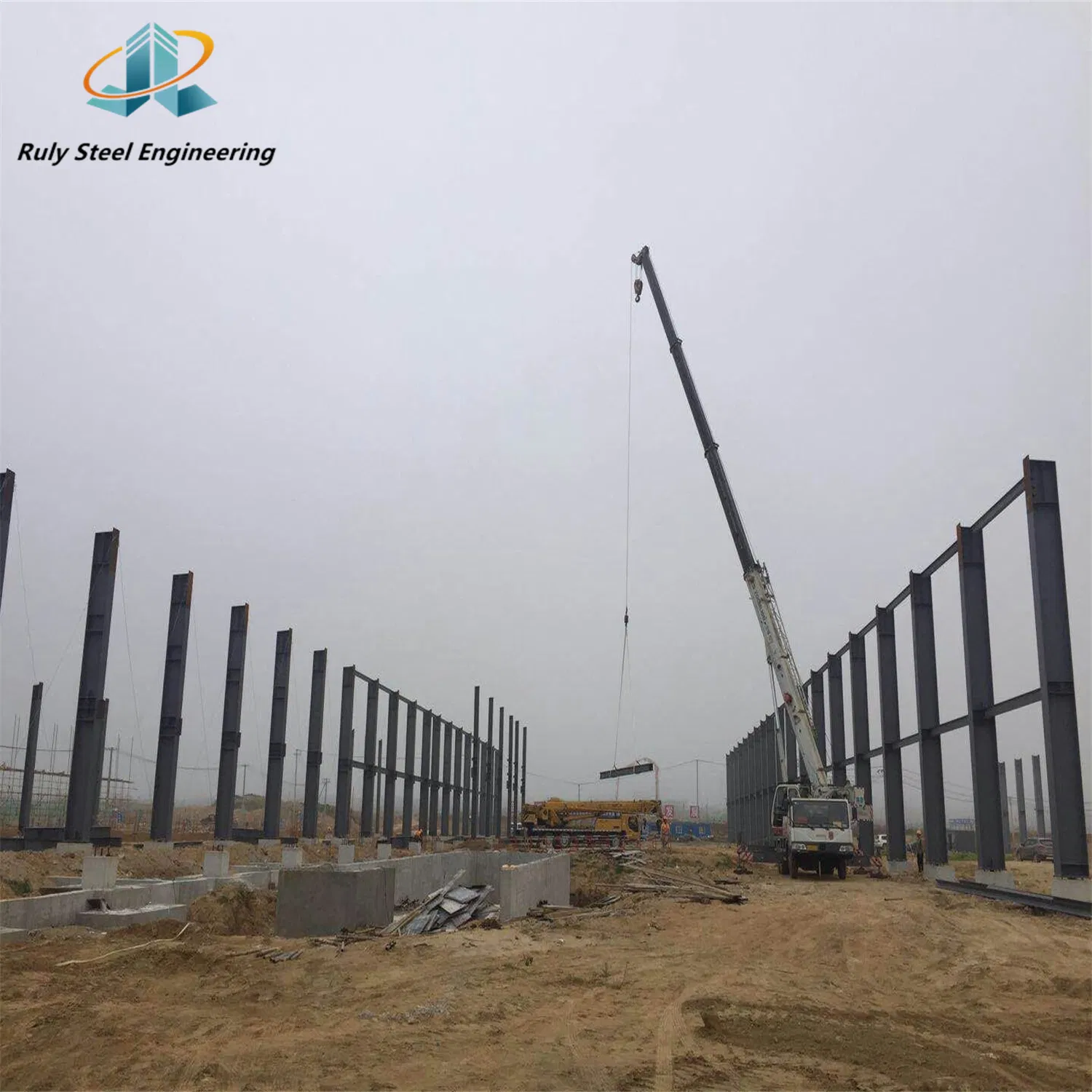 Sandwich Panel Roof Prefab Steel Structure Building Prefabricated Warehouse