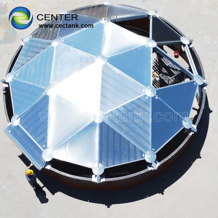 China Manufacturer Geodesic Dome Roofs Wastewater Tanks