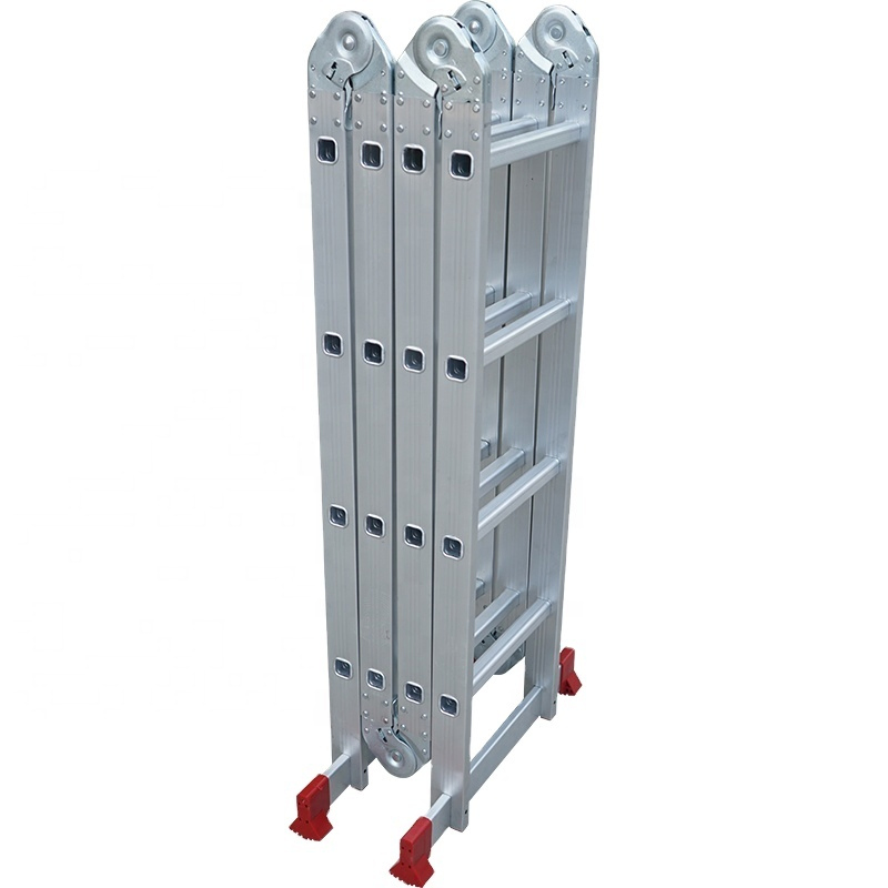 4.7 Meters Small Hinges Aluminum&Aluminium Multipurpose Foldable Step Ladder with Non Slipping Base