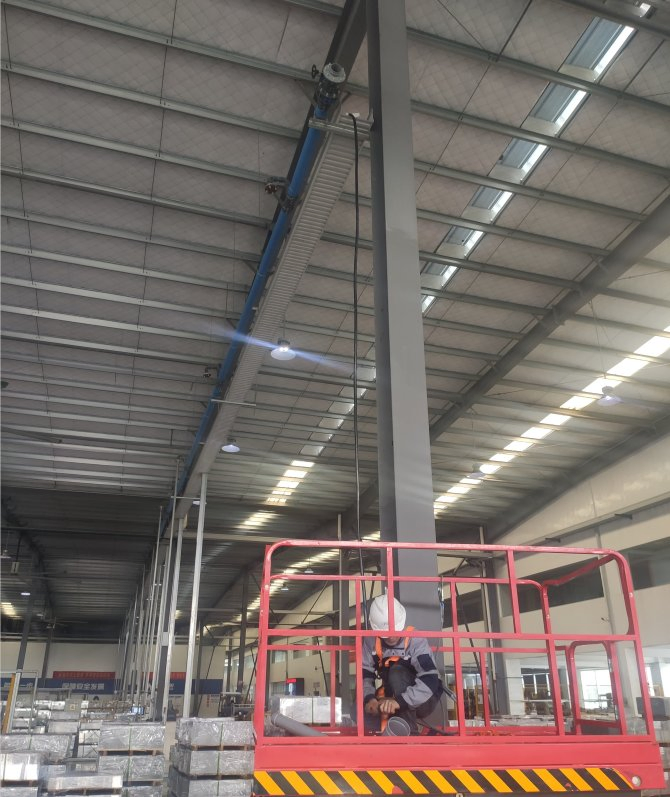 Original Equipment Manufacturer of Blue Aluminium Compressed Air Pipes