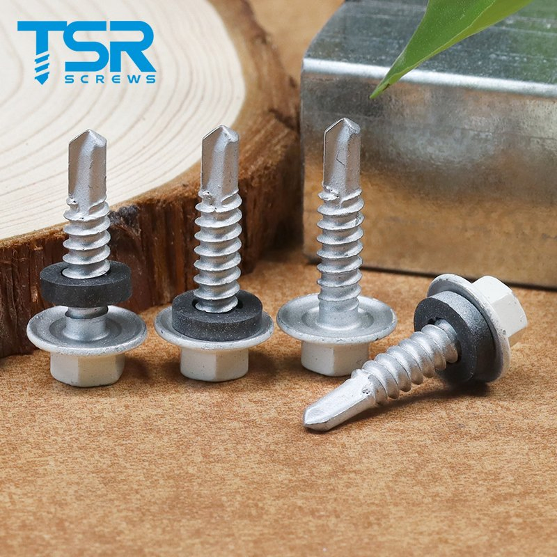 Саморез для профнастила Ruspert с буром и окраской