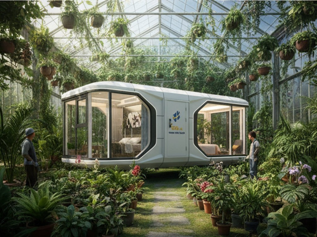 Space Capsul House-Capsule Compact Luxury Capsule House