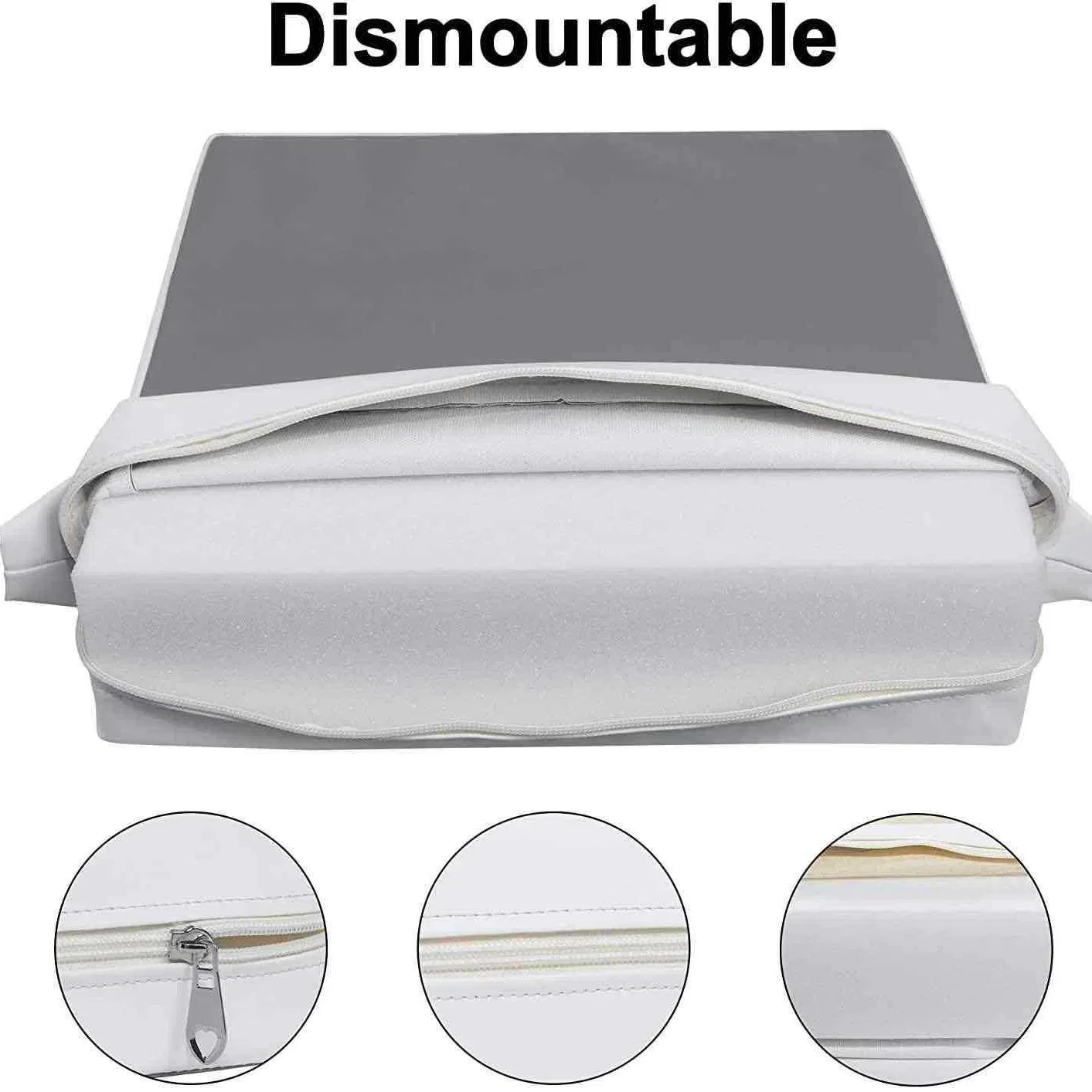 Kids Toddler Dining Chair Dismountable Booster Cushion Supportive High Chair Cushion