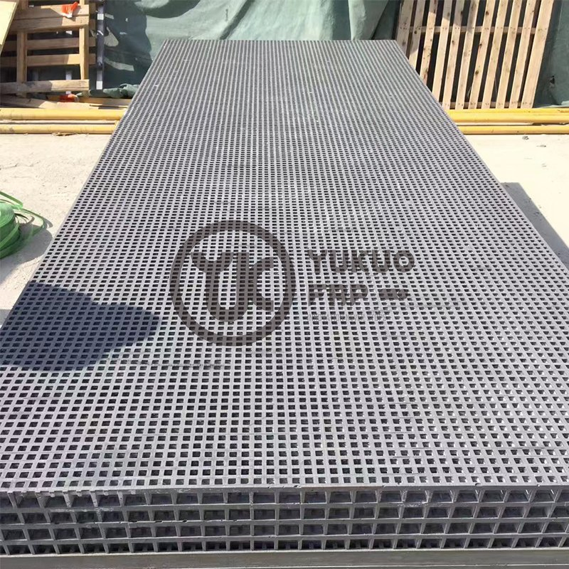 Outdoor/Indoor Yellow Color GRP Fiberglass FRP Grating for Walkway