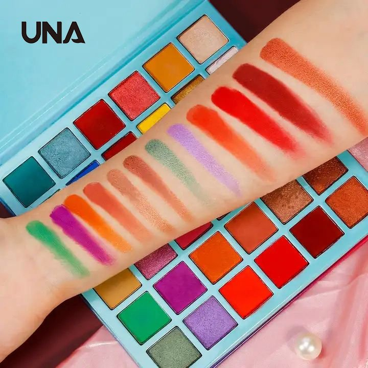 Wholesale Custom Logo High Quality Matte Shimmer Colorful Glitter Eye Shadow Palette 36 Rainbow Color Eyeshadow Palette