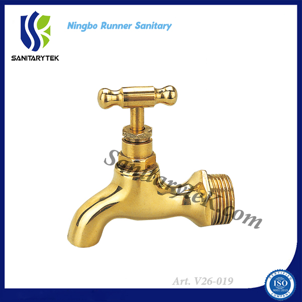 Brass Handle Bibcock Tap for Water (V26-324)