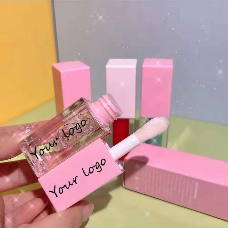 Customized Lip Care Cosmetics Deeply Hydrates Smooth Plumped Moisturizing Lip Oil