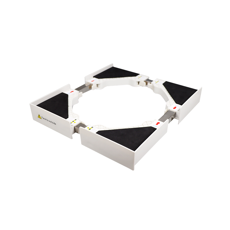Space-Saving Washing Machine and Dryer Stacking Rack Solution