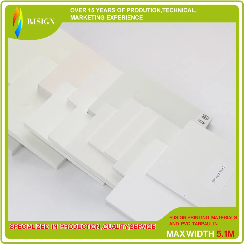 White Color Squared PVC Material A4 Foam Board