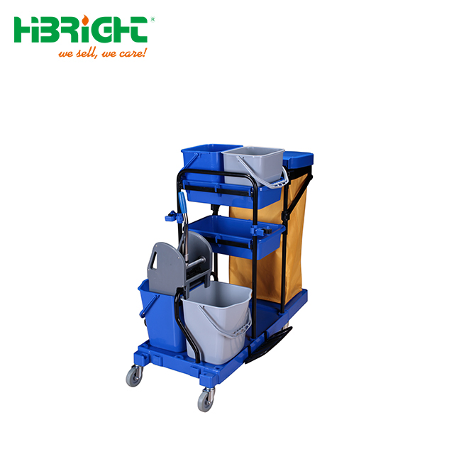 Hospital Hotel Street Restaurant Cleaning Trolley Cart