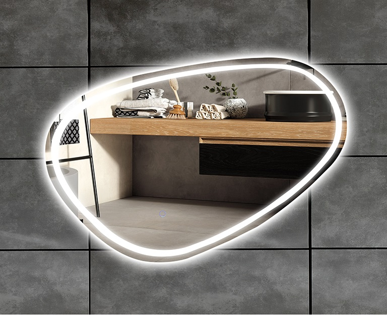 Modern Design Wall Mounted CE Approved Full Length Shower Mirror