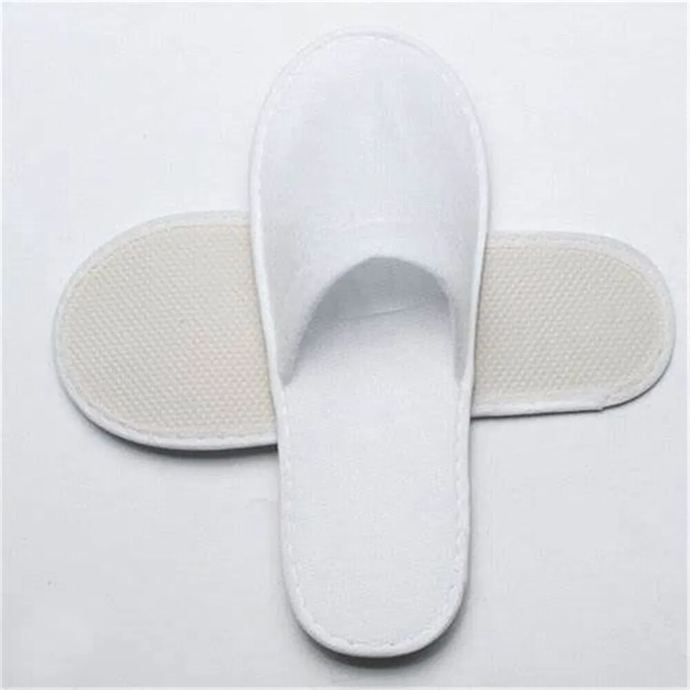 Velour Indoor Guestroom Guesthouse Hotel Disposable Slipper