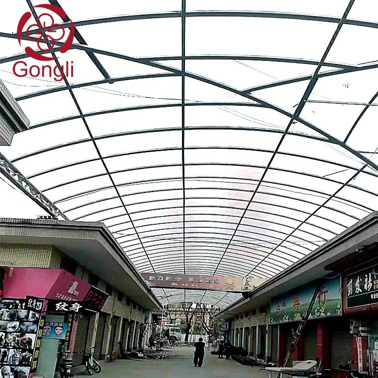 Anti-Corrosion Flame Retardant Fiberglass FRP Transparent Roof Sheet Clear Plastic Roofing Sheet