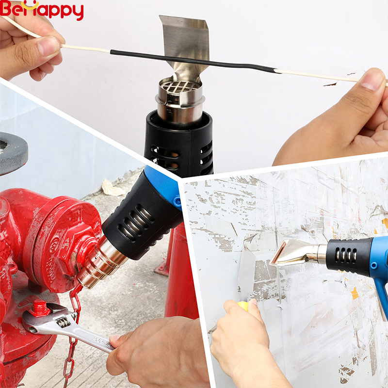 Behappy Professional Manufacturer 2000W Adjustable Air Welding Electric Hot Air Heat Gun