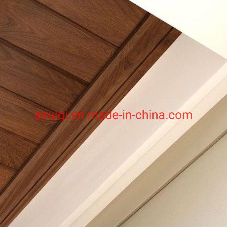 Fascia Soffit Ceiling Wall Panel PVC Anti-UV Wooden Color with H Clip
