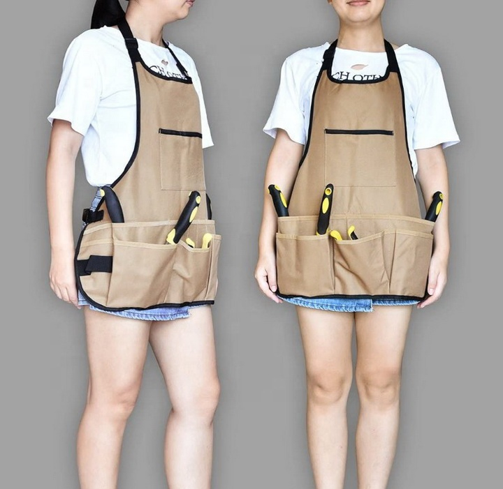 Multifunction Waterproof Wear-Resistant Oxford Cloth Gardening Garden Apron