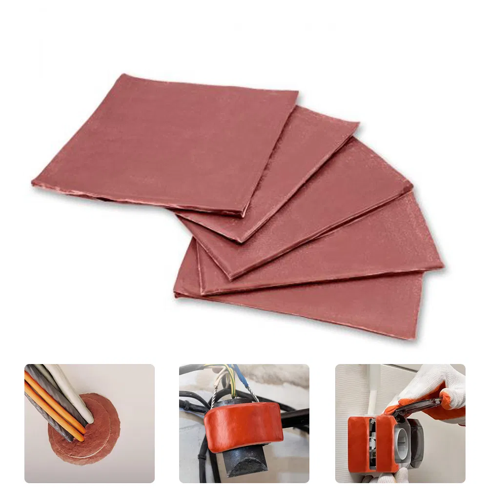 Tobs Factory Wholesale Fire Putty Electrical Putty Pads Fire Barrier Moldable Putty Pads