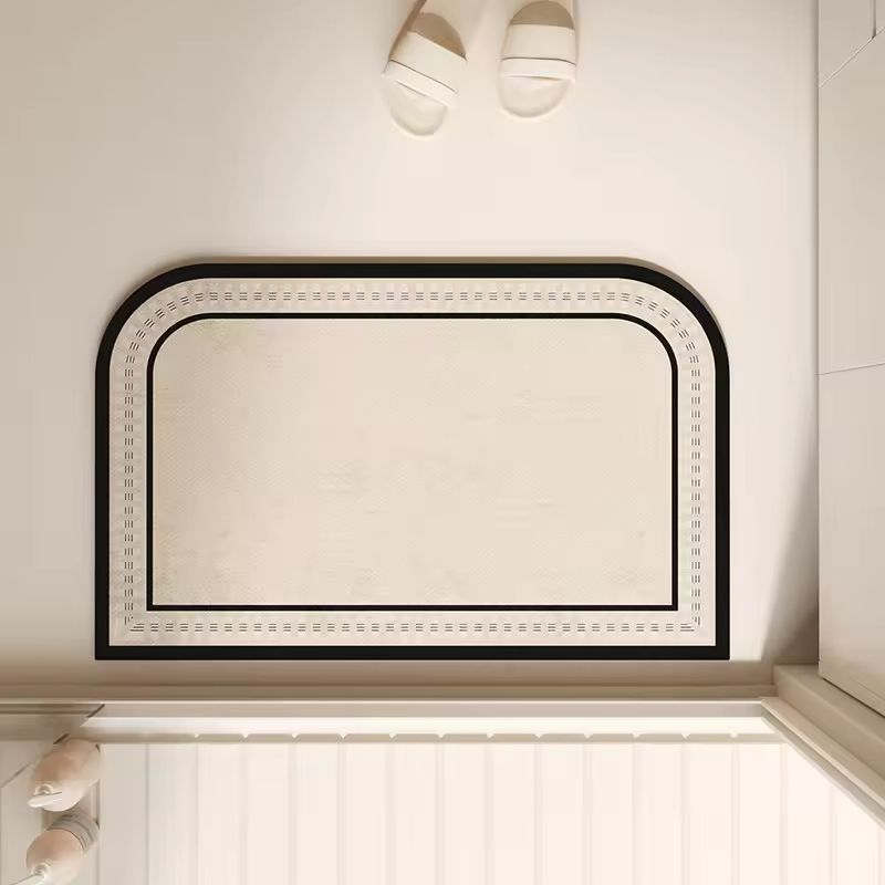 Customizable Bathroom Mats Soft Rubber Non-Slip Shower Mats Residential Bath Mat Luxury Bathrooms