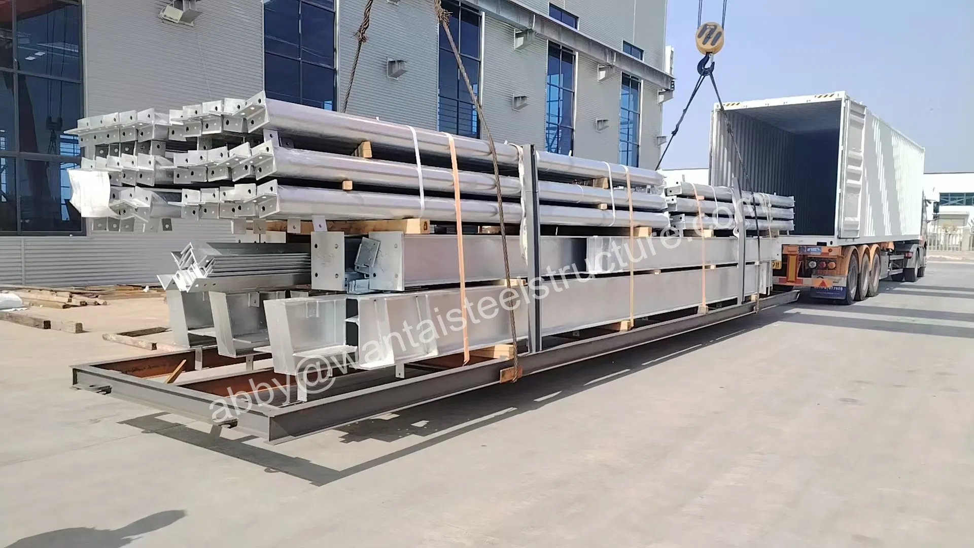 AS/NZS 1554.1 Certified Fabricated Universal Columns Ucs Hot Rolled Steel with Galvanised Finish