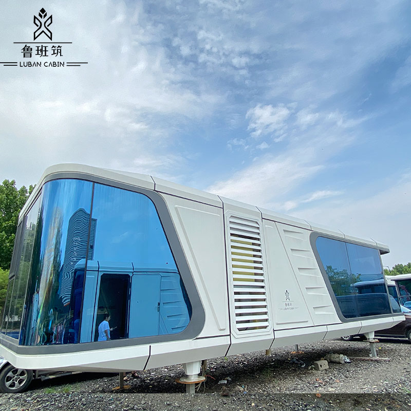 Soundproof Mini Office Pods Outdoor Meeting Room Smart Work Space/ Prefab Capsule House/Apple Cabin