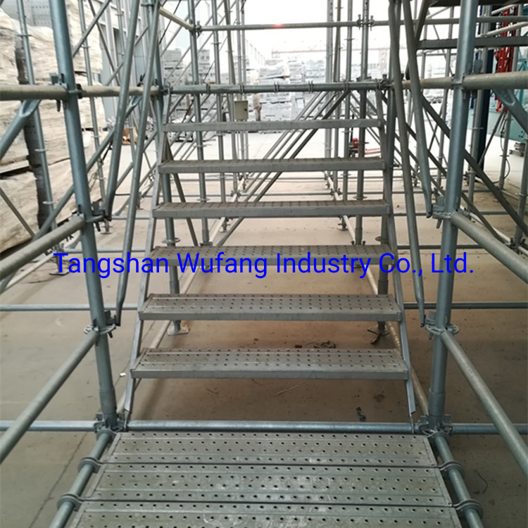 Factory Directly Supply Q195 Scaffold Ladder Scaffoldings Steel Steps Staircase
