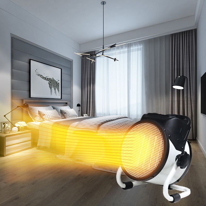 White Portable PTC Electric Space Heater for Efficient Heating