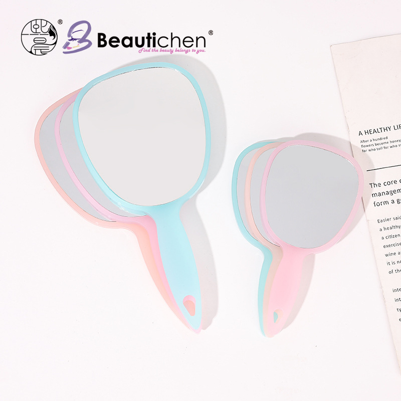 Beautichen Pastel Handheld Mirrors - Portable, Lightweight, and Stylish for Daily Use and Travel