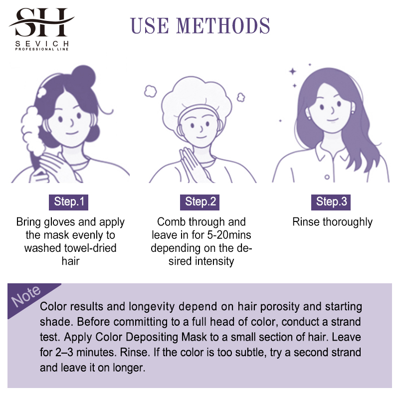 Wholesale Illuminating Volumizing Keratin Color Hair Mask Treatment for Dry Hair